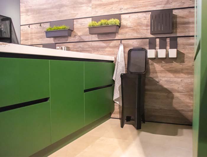 bonton circubin in de keuken groen duurzaam design recycled circulair