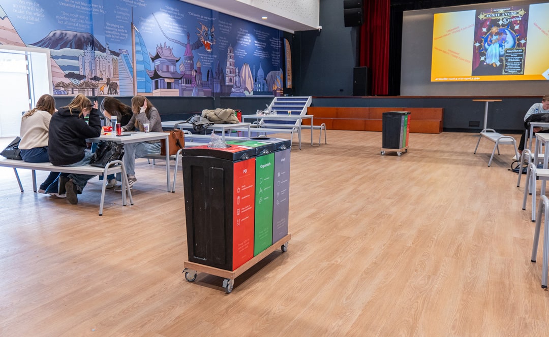 Bonton afval scheiden in het hoger onderwijs