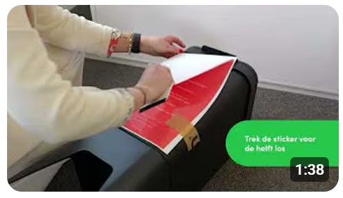 Stickerinstructie Bonton Circubin